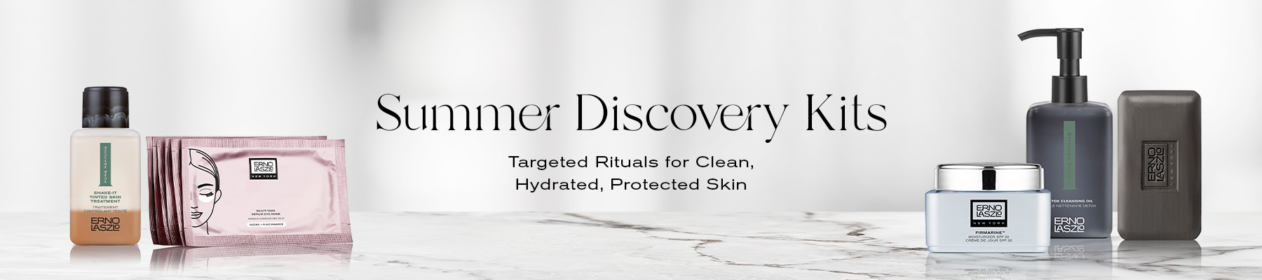 Summer Discovery Kits
Targeted Rituals for Clean, Hydrated, Protected Skin