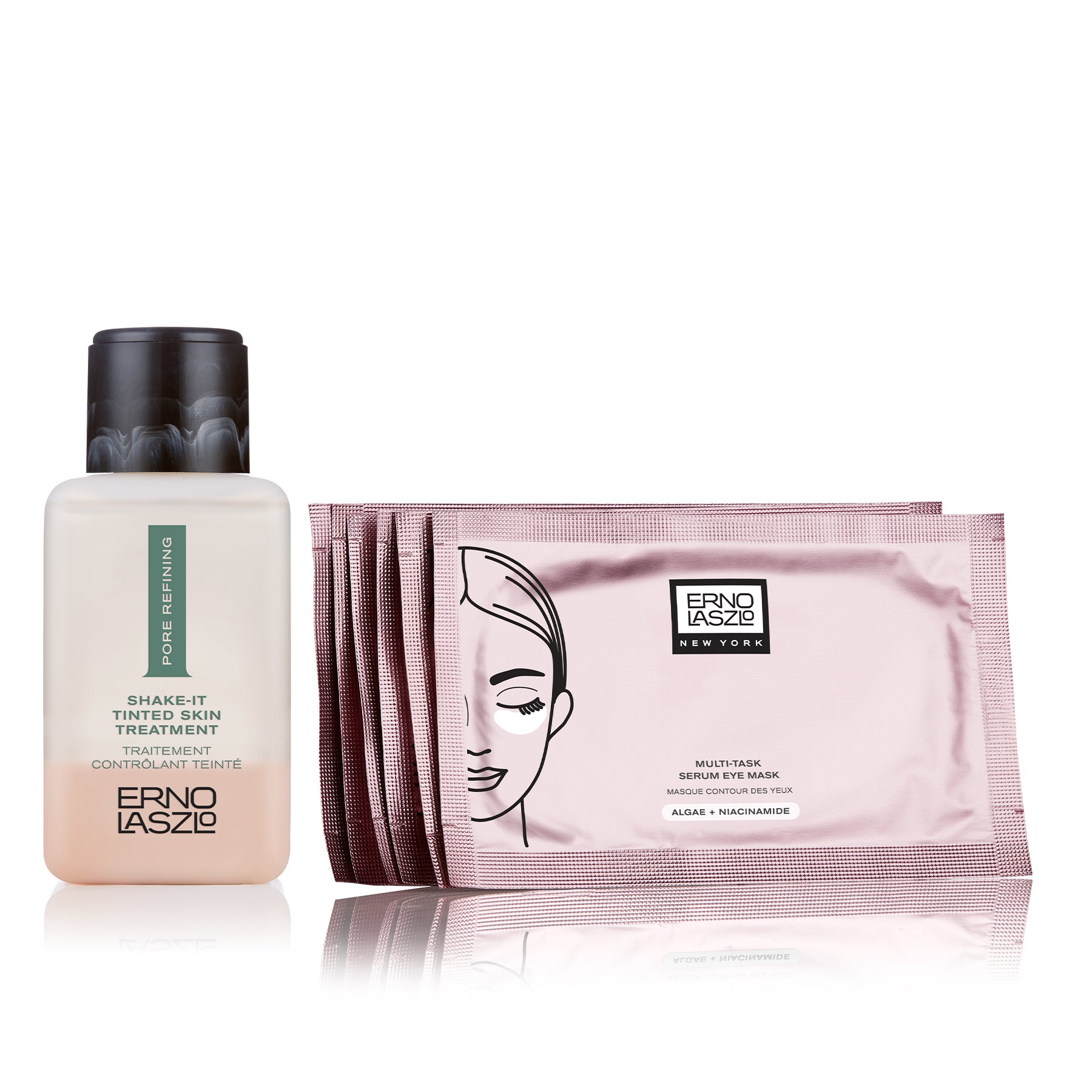 Shake-It Tinted Skin Treatment Light + Multi-Task Serum Eye Masks