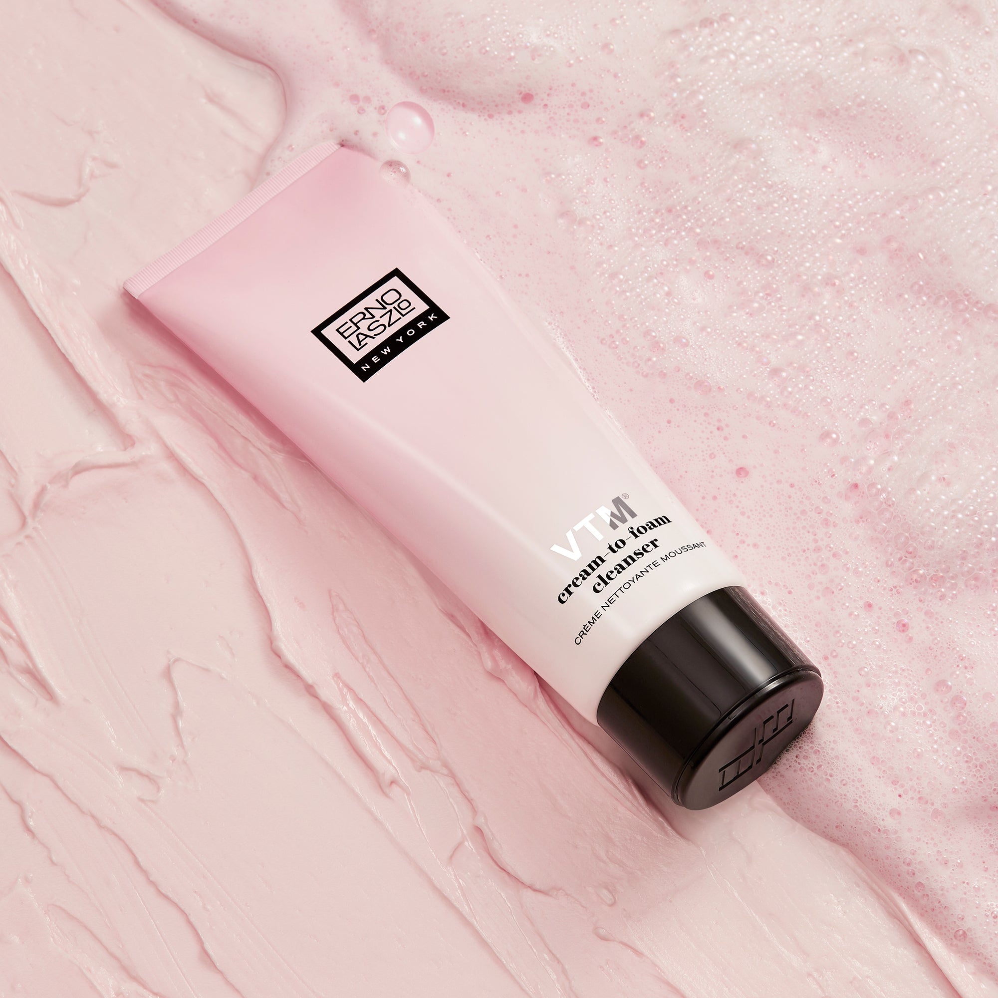 VTM Cream-to-Foam Cleanser Bottle