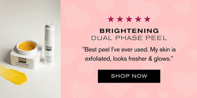 5 Stars
Brightening Dual Phase Peel
"Best peel I've ever used. My skin is exfoliated, looks fresher & glows."
Shop Now