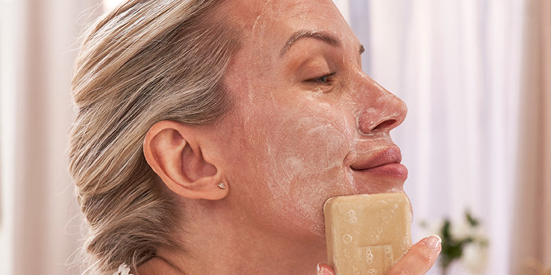 Erno Laszlo Skincare in use