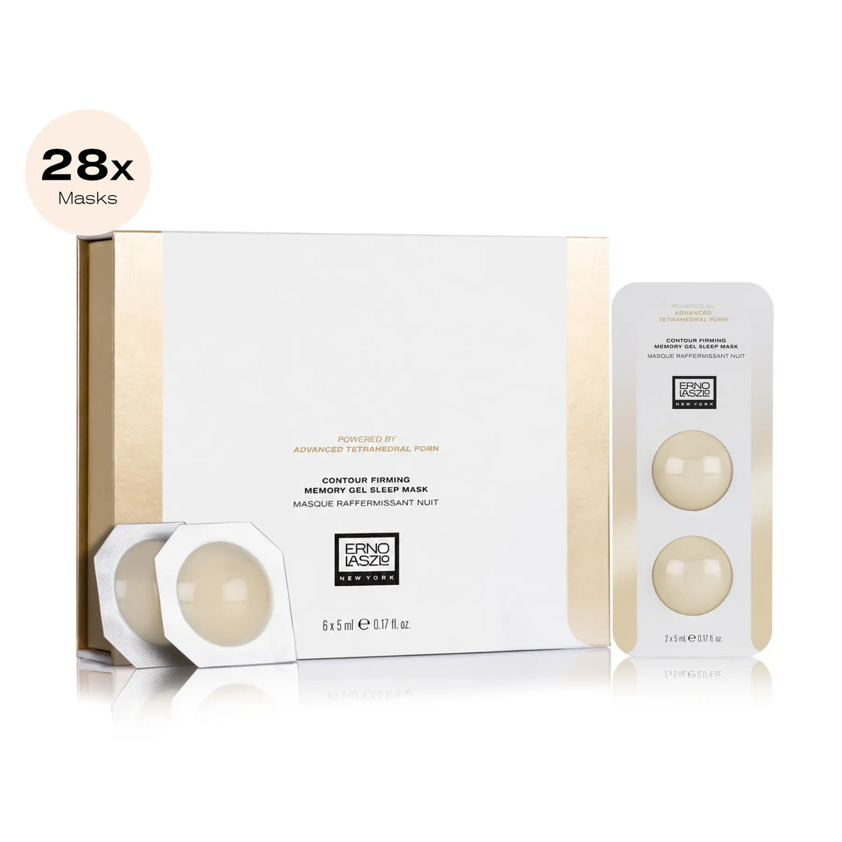 28-Day Contour Firming Memory Gel Sleep Mask Set