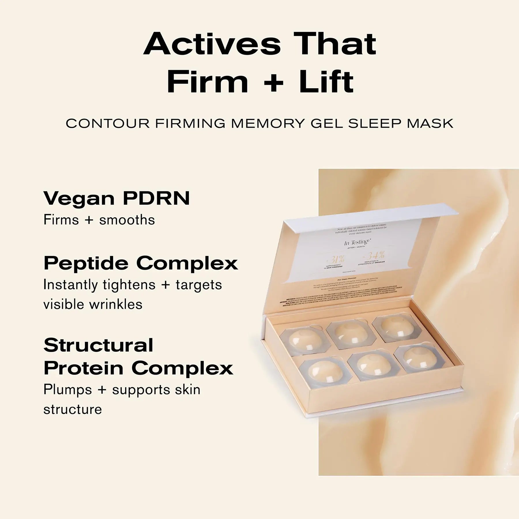 Contour Firming Memory Gel Sleep Mask