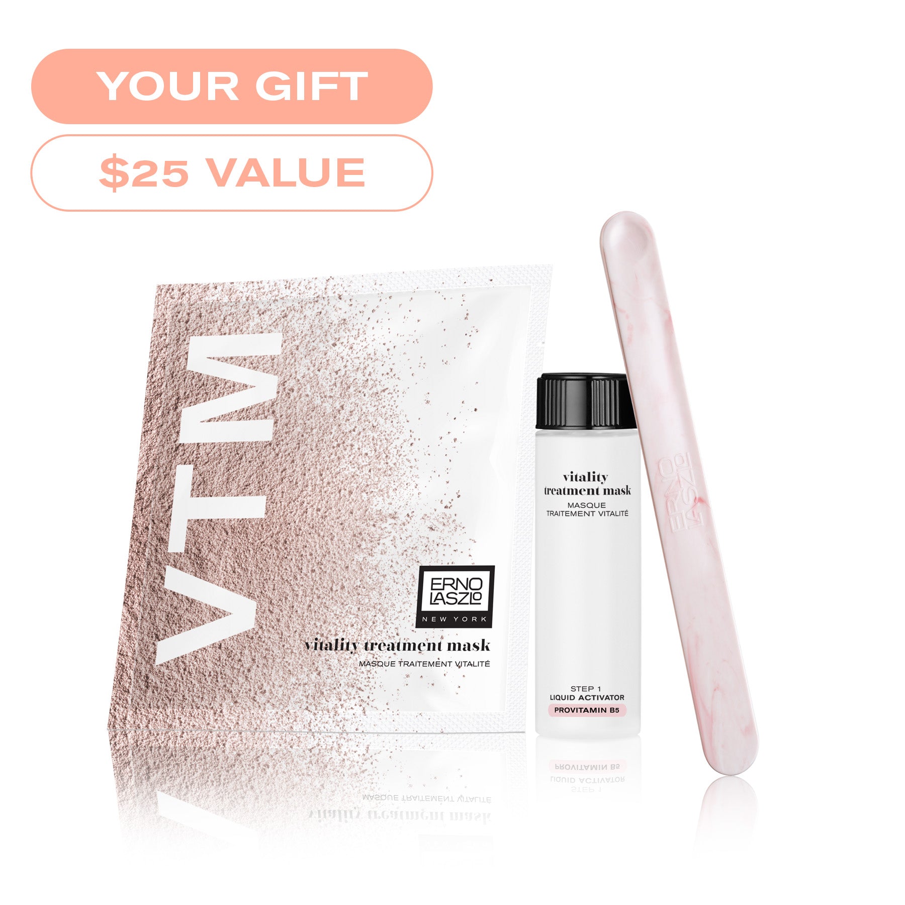 Inner Circle Gift on Orders $100+ 
Your Gift $25 Value
Vitality Treatment Mask single