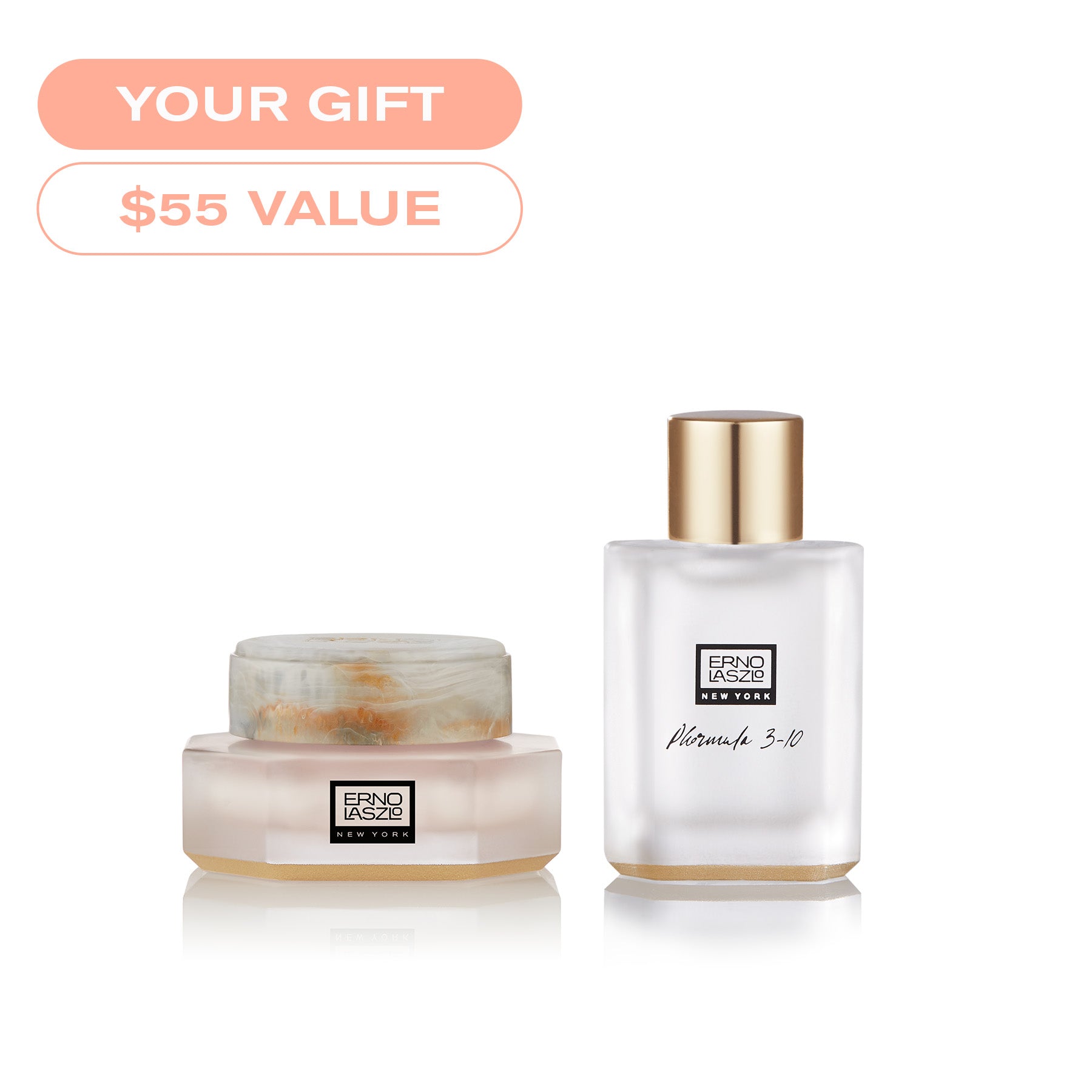 Inner Circle Gift on Orders $200+ 
Your Gift $55 value
Phormula 3-10 essence lotion mini
Phormula 3-10 eye intensive mini