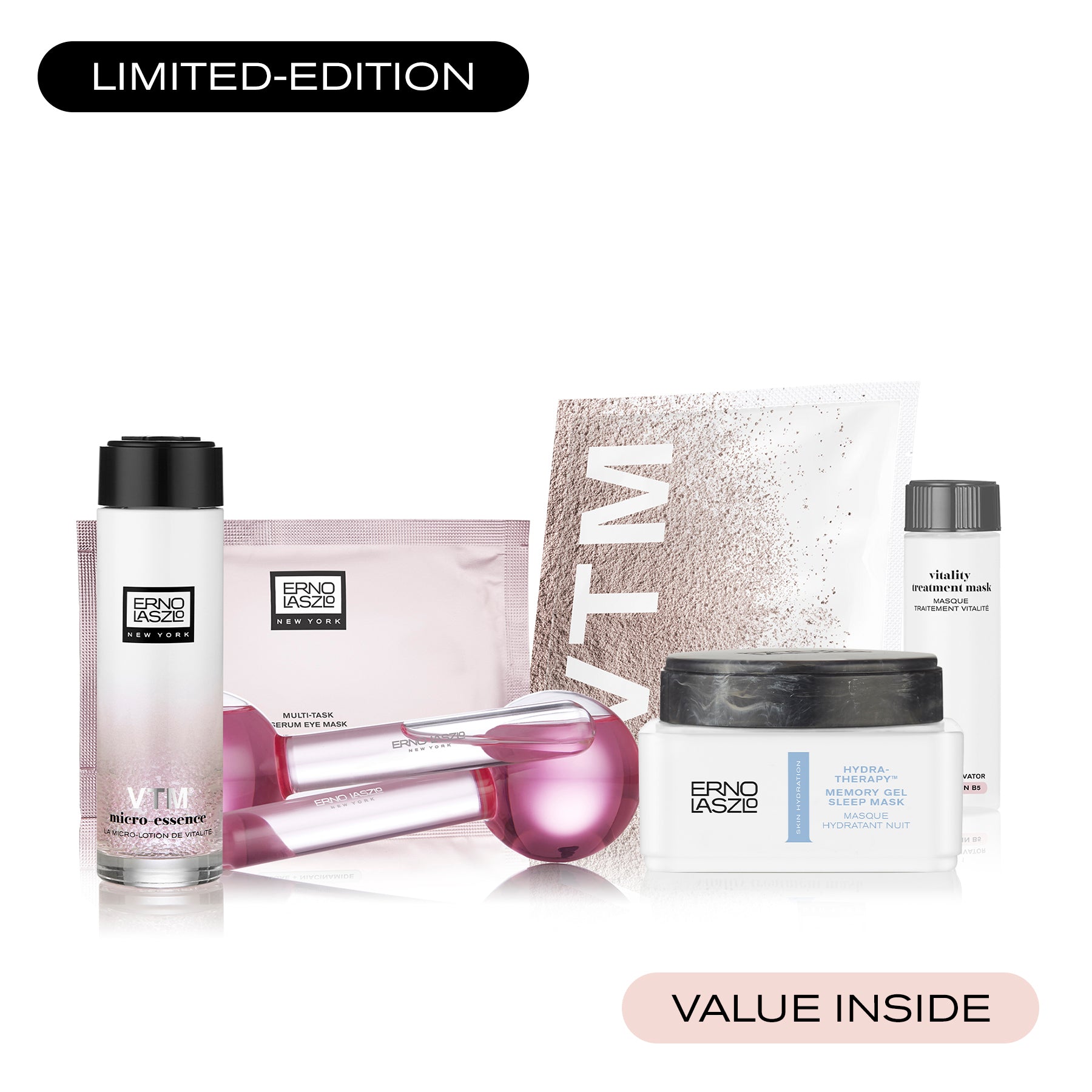 Erno Laszlo Phelityl Night Cream, Hydraphel, Hydra-Therapy, Gift sold Set, New