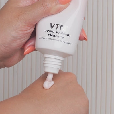 Erno Laszlo VTM Cream to Foam Cleanser In Use