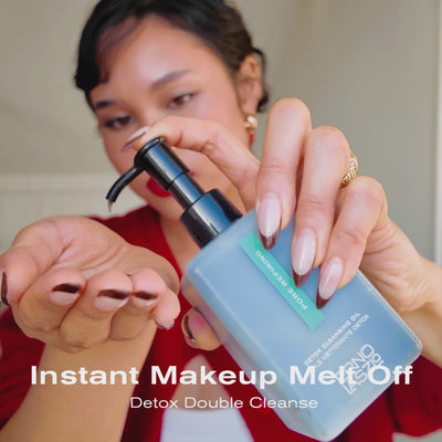 Instant Makeup Melt Off
Detox Double Cleanse
