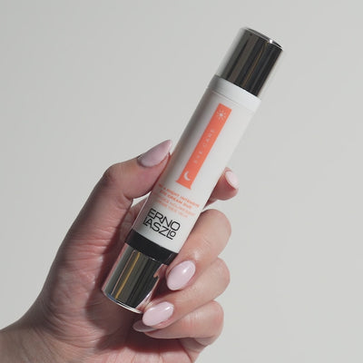 Erno Laszlo Day & Night Intensive Eye Cream Duo in use + texture