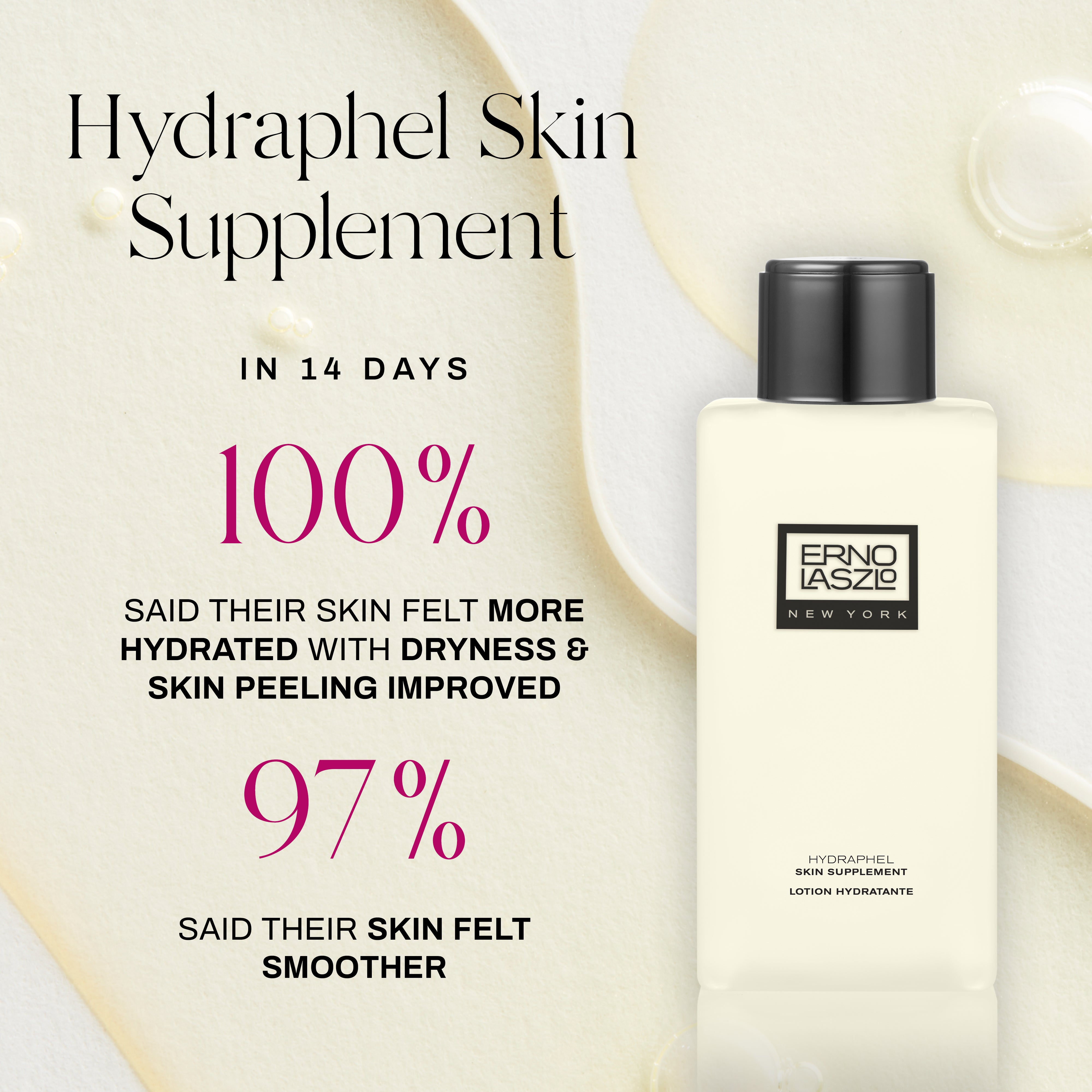 ERNO LASZLO - Hydraphel Skin Supplement 12oz - New discount & Extra Large